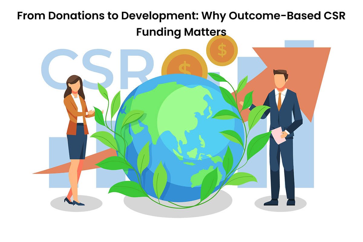 Outcome-based CSR funding for development